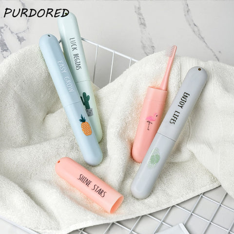 PURDORED 1 pc Portable Toothbrush Cover